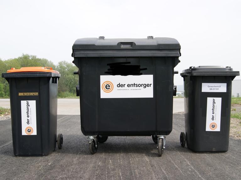 Neues Service !!!! Klein Behälter für Baustellen Entsorgung